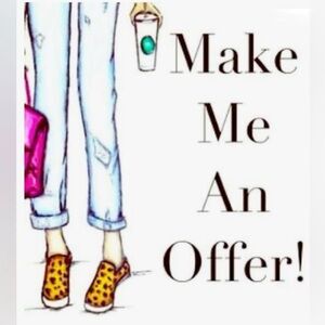 If seriously interested in any of my items for sale, Make an offer!